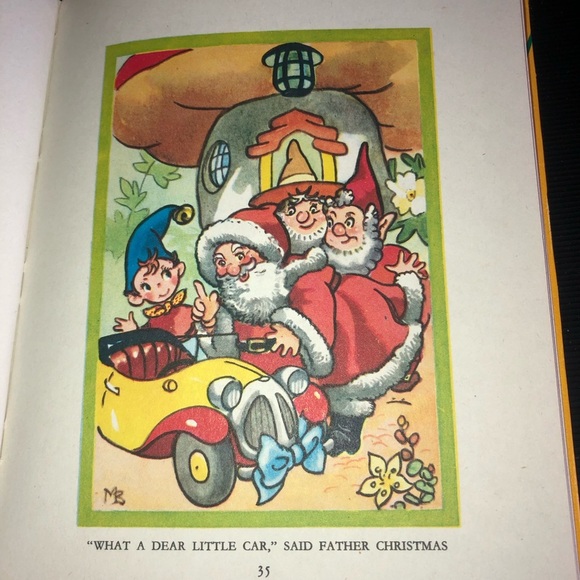 Noddy Meets Father Christmas Book - Yellow Cover - Picture 8 of 10